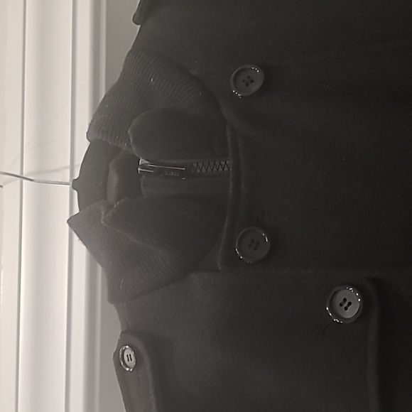 Guess Mens M Black Peacoat - Picture 4 of 7